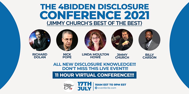 The 4BIDDEN Disclosure Conference 2021 (Jimmy Church's Best Of The Best)
