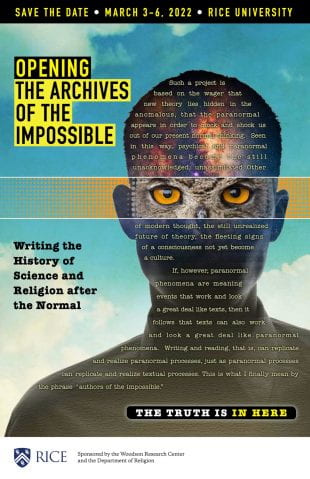 Archives of the Impossible: Transnationalism, Transdisciplinarity, Transcendence