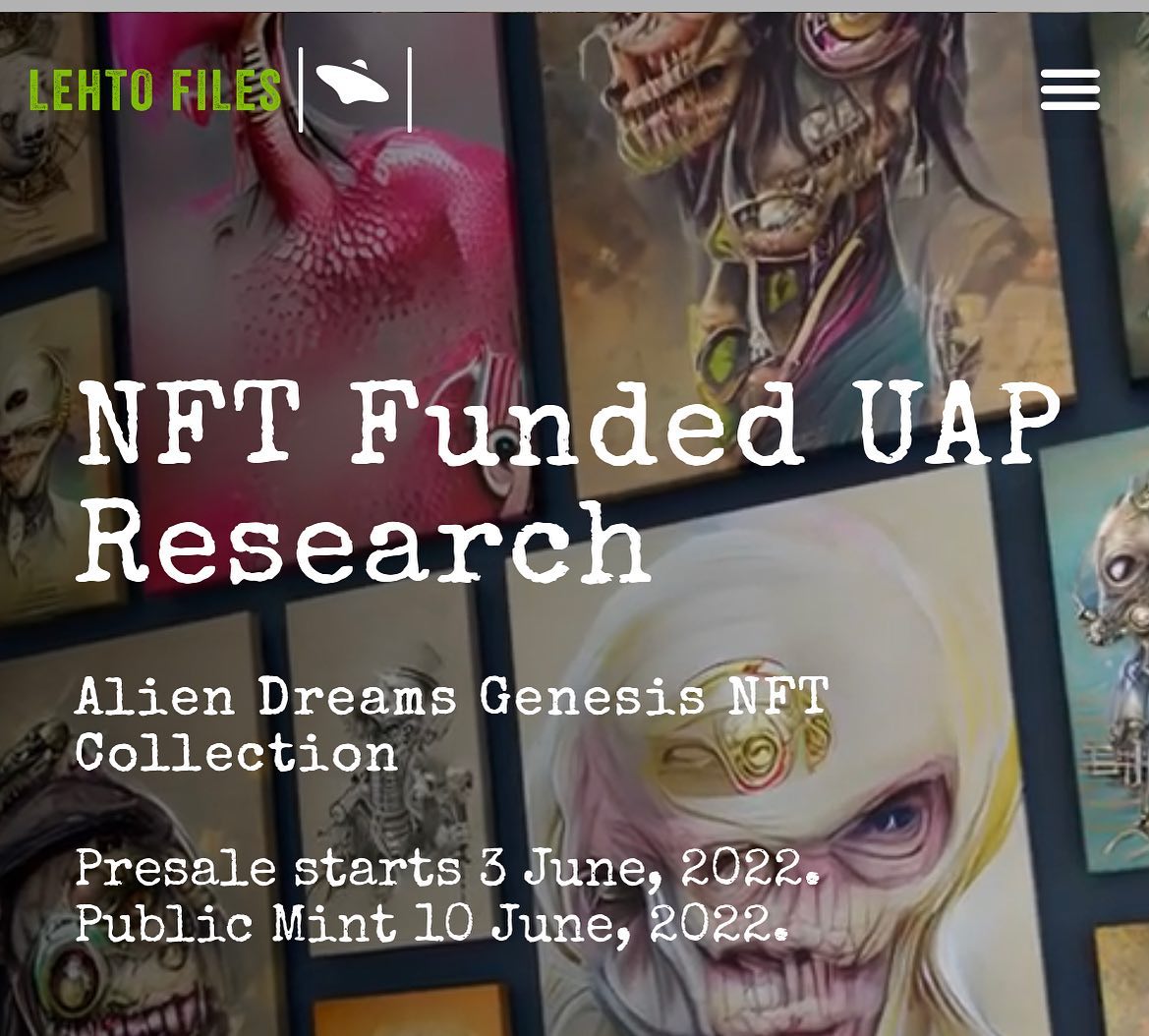 NFT Funded UAP Research