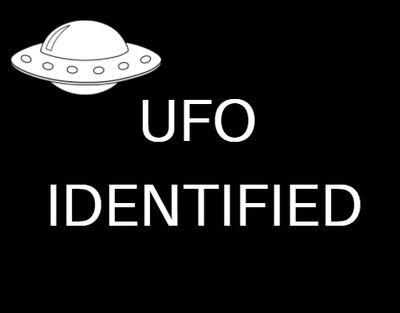 UFO Identified