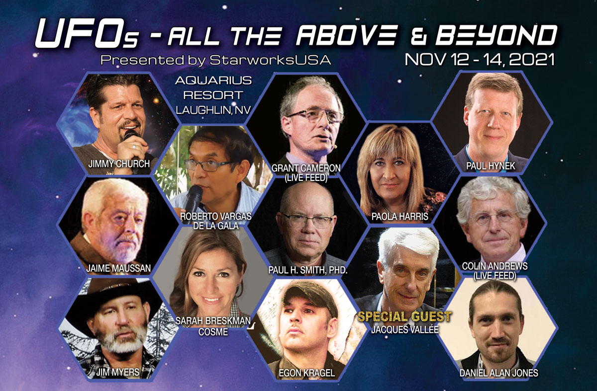 UFOs - ALL THE ABOVE & BEYOND Laughlin Symposium 2021